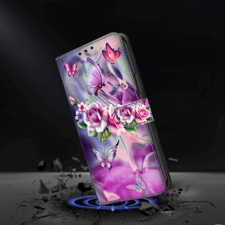 For Samsung Galaxy S21+ Crystal 3D Shockproof Protective Leather Phone Case(Butterfly) - free shipping - PMC TechLife - Order now!