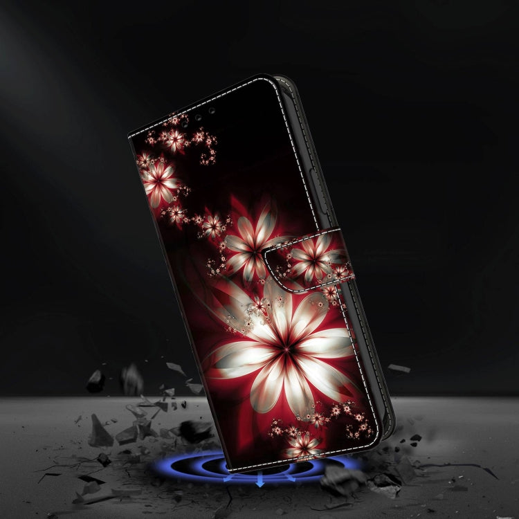 For Samsung Galaxy S23+ Crystal 3D Shockproof Protective Leather Phone Case(Fantastic Flower) - free shipping - PMC TechLife - Order now!