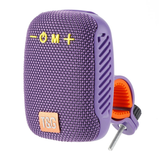 T&G TG-392 Outdoor Bicycle TWS Wireless Bluetooth IPX5 Waterproof Speaker(Purple) - Waterproof Speaker by T&G | Online Shopping South Africa | PMC Jewellery