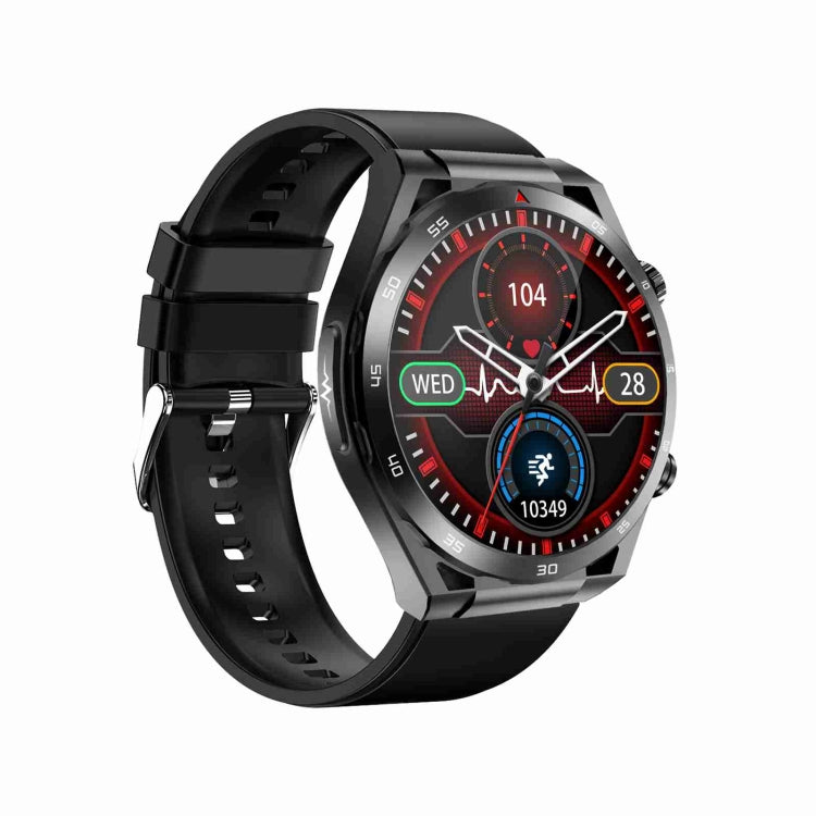 ET450 1.39 inch IP67 Waterproof Silicone Band Smart Watch, Support ECG / Non-invasive Blood Glucose Measurement(Black) - Smart Watches by PMC TechLife | Online Shopping South Africa | PMC TechLife