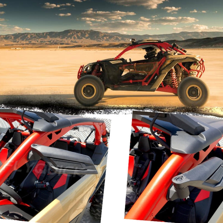 For Can-Am BRP UTV Maverick X3 Off-Road Vehicle Rearview Mirror, Model:UTV-17B Upgrade - Convex Mirror & Accessories by PMC TechLife | Online Shopping South Africa | PMC TechLife