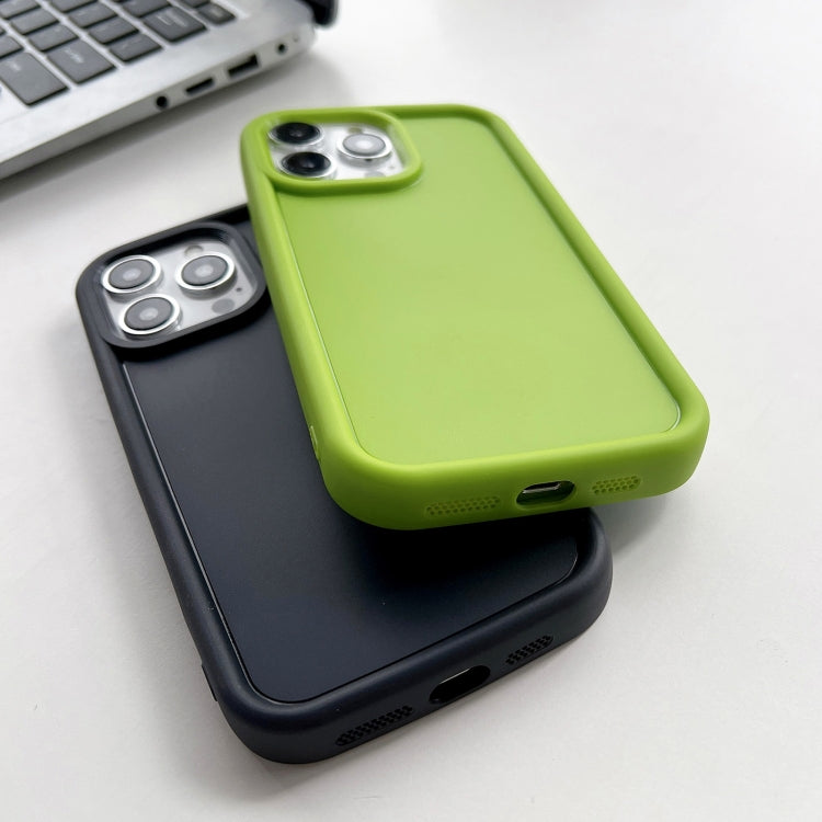 For iPhone 11 Pro Max Shockproof Frame Frosted TPU Phone Case(Green) - free shipping - PMC TechLife - Order now!