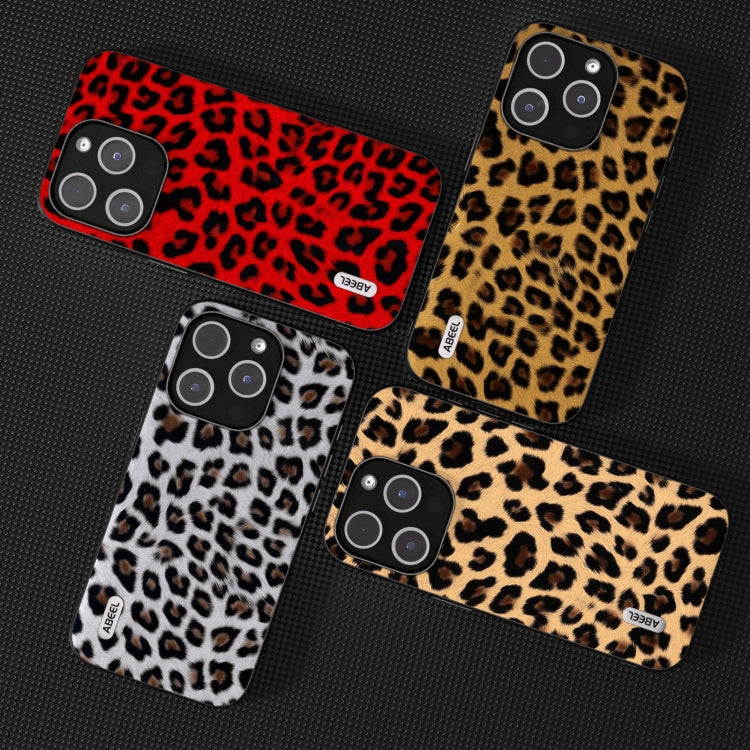 For iPhone 15 Pro ABEEL Black Edge Leopard Phone Case(Leopard Print) - free shipping - PMC TechLife - Order now!