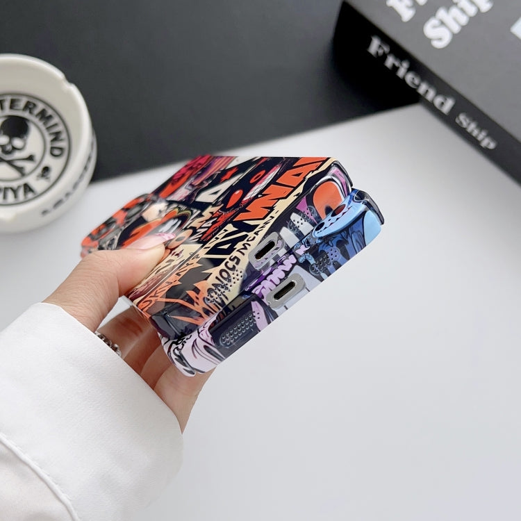 For iPhone 11 Pro Max Painted Pattern Precise Hole PC Phone Case(Black Purple Umbrella Boy) - free shipping - PMC TechLife - Order now!