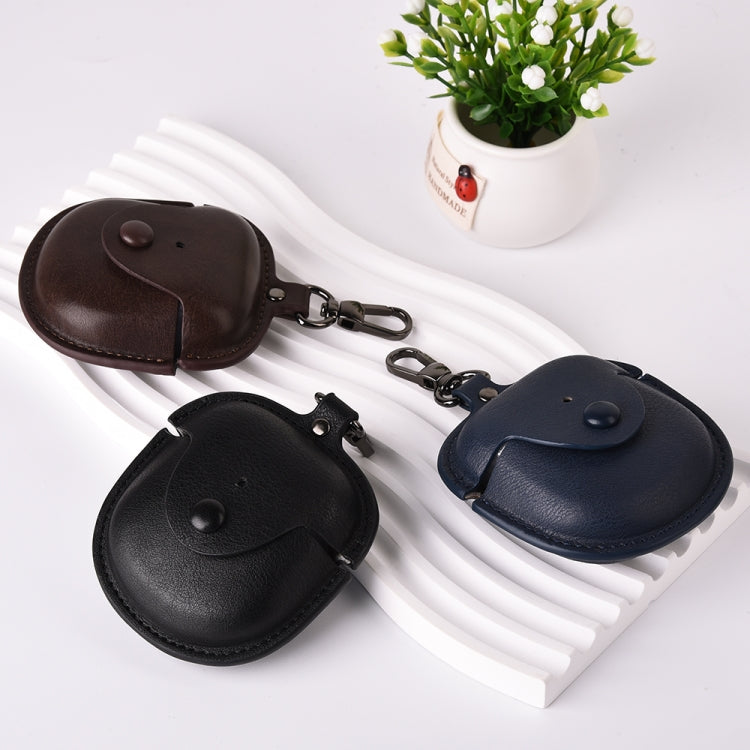 For Bose QuietComfort Earbuds II Leather TWS Earphone Protective Case with Hook(Red) - free shipping - PMC TechLife - Order now!