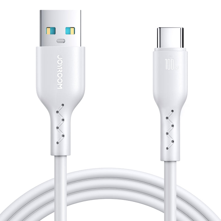 JOYROOM SA26-AC6 Flash Charge Series 100W USB to USB-C / Type-C Fast Charging Data Cable, Cable Length:1m(White) - USB-C & Type-C Cable by JOYROOM | Online Shopping South Africa | PMC Jewellery