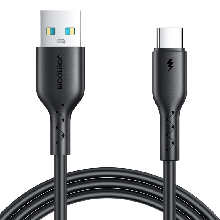 JOYROOM SA26-AC3 Flash Charge Series 3A USB to USB-C / Type-C Fast Charging Data Cable, Cable Length:2m(Black) - USB-C & Type-C Cable by JOYROOM | Online Shopping South Africa | PMC Jewellery