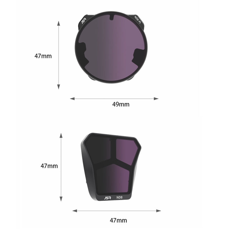 For DJI Mavic 3 Pro JSR KH Series Drone Lens Filter, Filter:ND8 - Lens Filter by JSR | Online Shopping South Africa | PMC TechLife | Buy Now Pay Later Mobicred