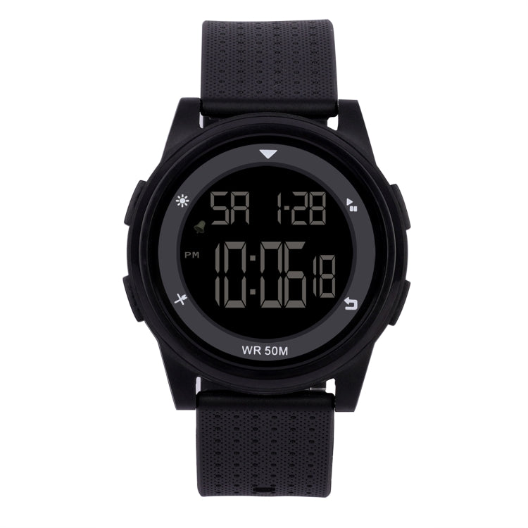 SPOVAN S100 Men Outdoor Multifunctional Waterproof Electronic Watch(Silver) - LED Digital Watches by SPOVAN | Online Shopping South Africa | PMC Jewellery | Buy Now Pay Later Mobicred