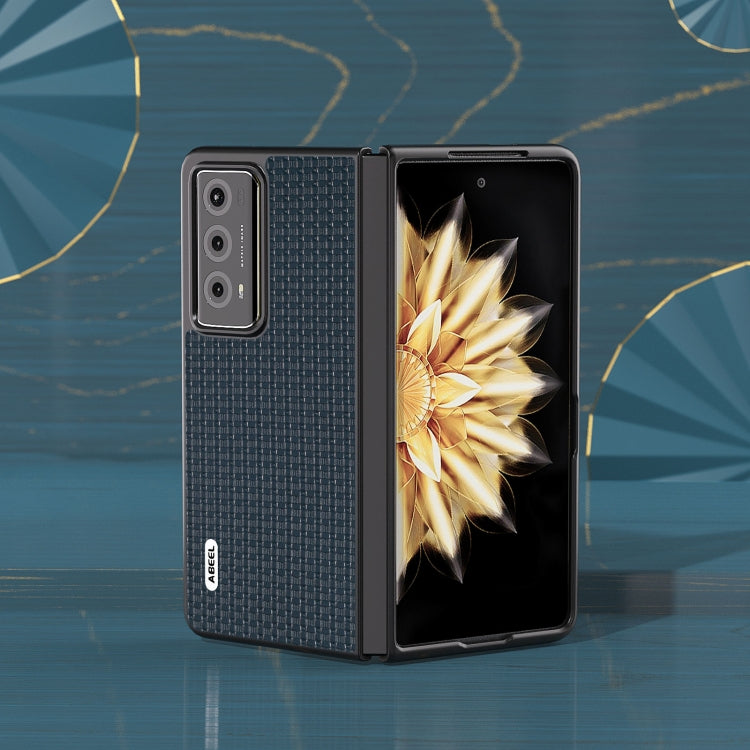 For Honor Magic V2 ABEEL Genuine Leather Luxury Series Phone Case(Royal Blue) - free shipping - PMC TechLife - Order now!