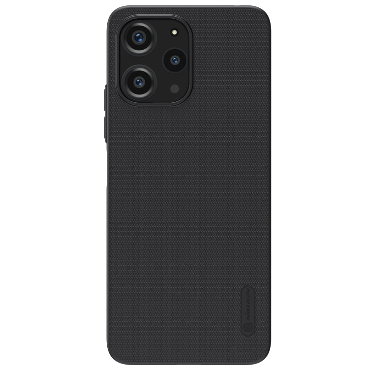 For Xiaomi Redmi 12 4G / Note 12R 5G NILLKIN Frosted Shield Pro PC + TPU Phone Case(Black) - Xiaomi Cases by NILLKIN | Online Shopping South Africa | PMC Jewellery