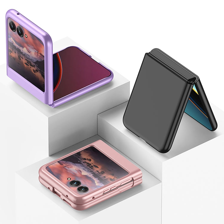 For Motorola Razr 40 Ultra GKK Ultra-thin Full Coverage Phone Case(Purple) - Motorola Cases by GKK | Online Shopping South Africa | PMC TechLife | Buy Now Pay Later Mobicred