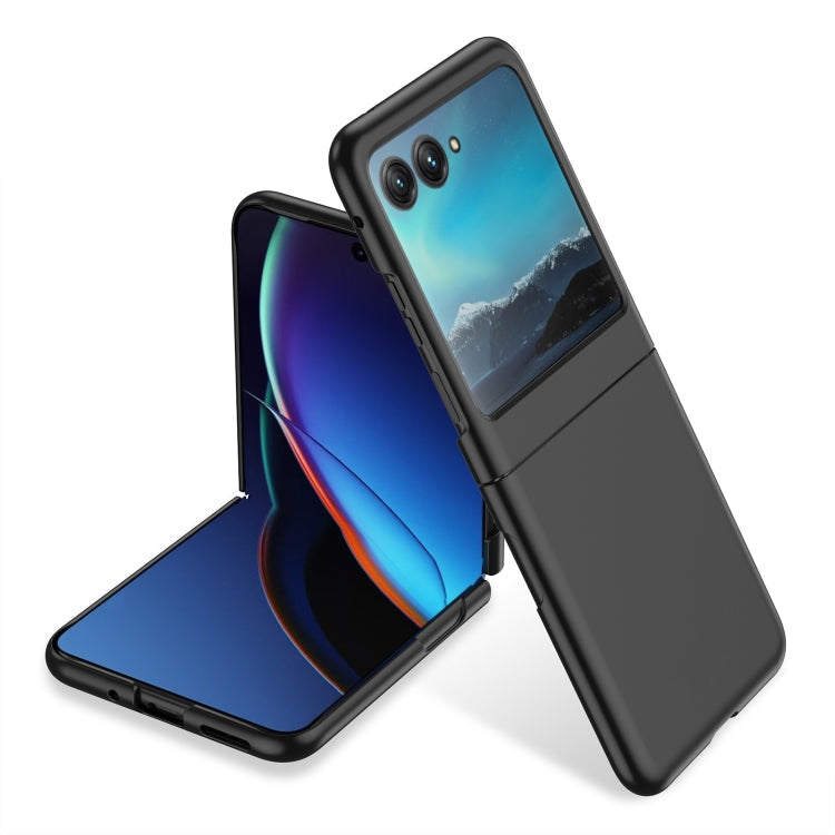 For Motorola Razr 40 Ultra GKK Ultra-thin Full Coverage Phone Case(Black) - Motorola Cases by GKK | Online Shopping South Africa | PMC TechLife