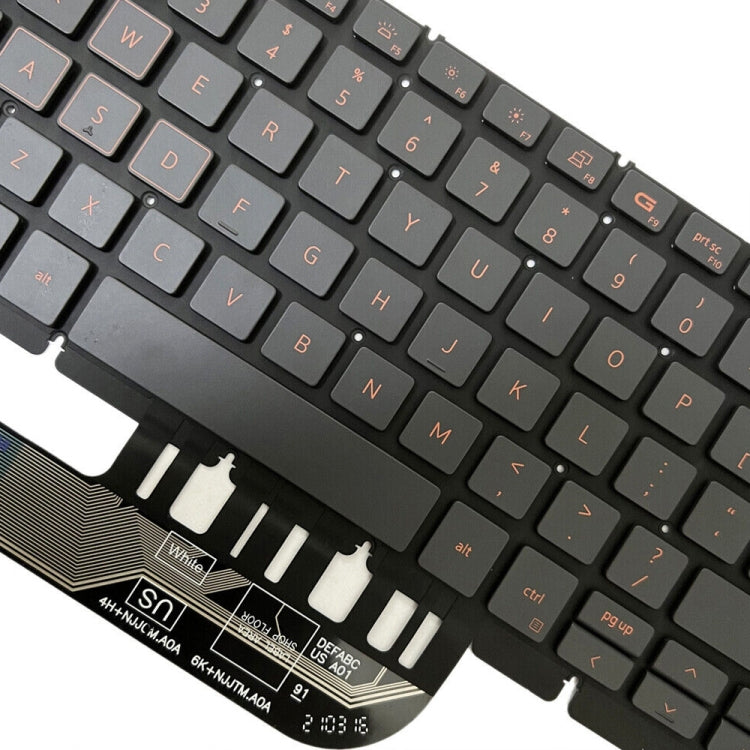 For Dell Latitude 7400 3400 5400 7410 5401 Spanish Version Backlight Laptop Keyboard(Black) - Dell Spare Parts by PMC TechLife | Online Shopping South Africa | PMC TechLife | Buy Now Pay Later Mobicred