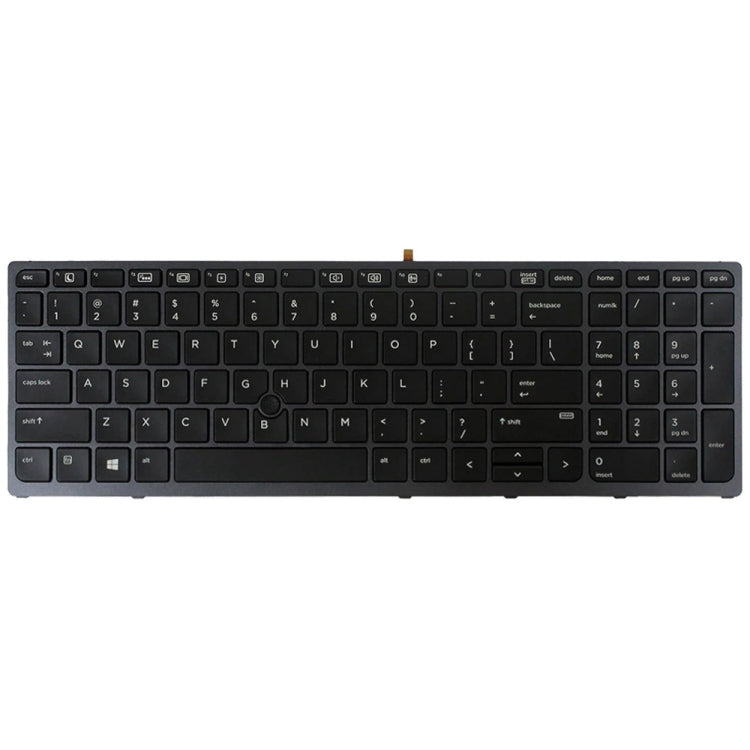 For HP Probook 470 G3 US Version Laptop Backlight Keyboard - HP Spare Parts by PMC TechLife | Online Shopping South Africa | PMC TechLife