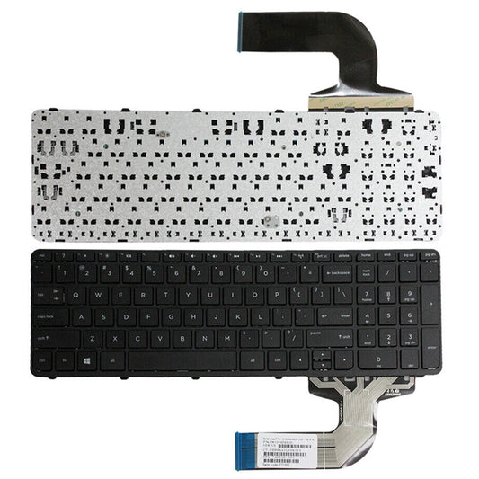 For HP 15-E / 15-N / 15-D Laptop Keyboard with Frame - HP Spare Parts by PMC Jewellery | Online Shopping South Africa | PMC Jewellery