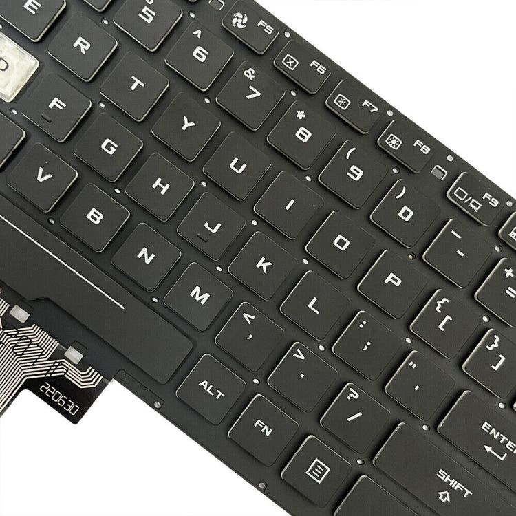 For Asus Gaming FX505D FX505DY FX505DD US Version Backlight Laptop Keyboard(Black) - Asus Spare Parts by PMC Jewellery | Online Shopping South Africa | PMC Jewellery