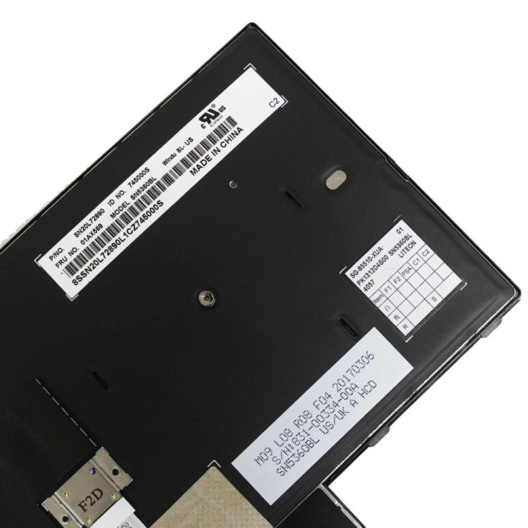 For Lenovo T470 01AX569 US Version Laptop Keyboard - Lenovo Spare Parts by PMC TechLife | Online Shopping South Africa | PMC TechLife