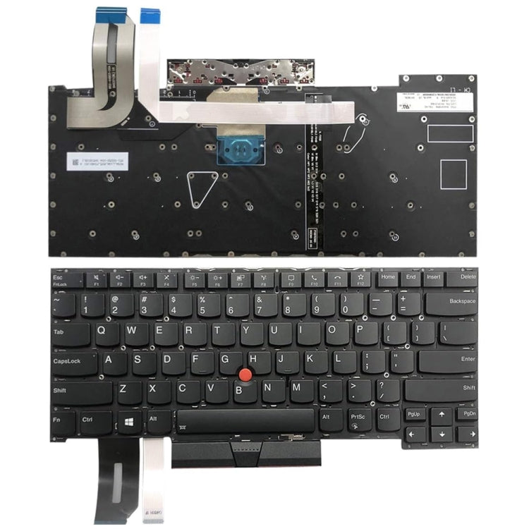 For Lenovo ThinkPad  T490S T14S 20T0 20T1 US Version Laptop Keyboard - Lenovo Spare Parts by PMC Jewellery | Online Shopping South Africa | PMC Jewellery