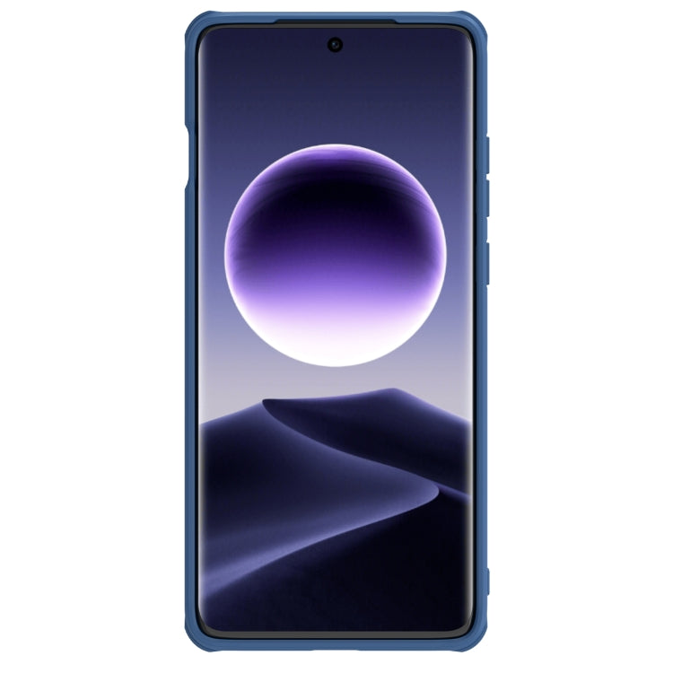 For OPPO Find X7 Ultra NILLKIN Black Mirror Prop CD Texture Mirror Phone Case(Blue) - Find X7 Ultra Cases by NILLKIN | Online Shopping South Africa | PMC Jewellery