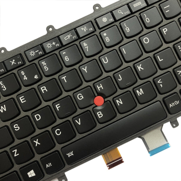 For Lenovo ThinkPad X240 X250 20AL 20AM UK Version Backlight Laptop Keyboard - Lenovo Spare Parts by PMC TechLife | Online Shopping South Africa | PMC TechLife