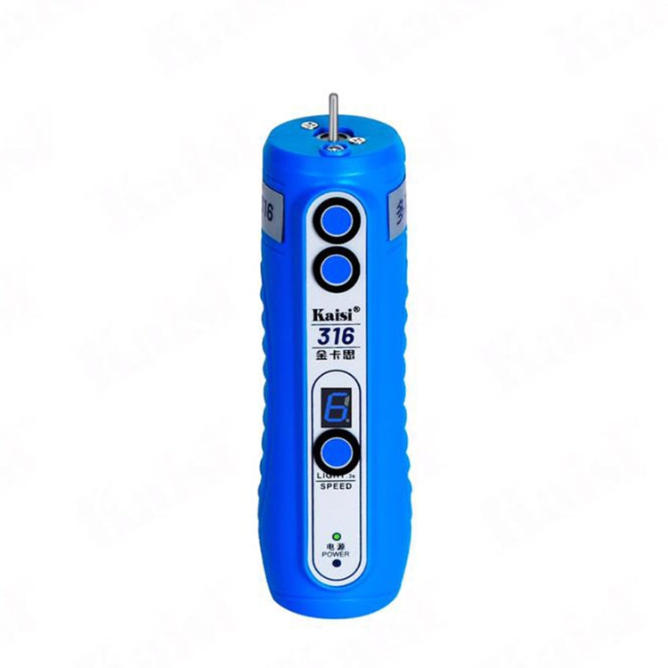 Kaisi 316-A Integrated Adjustment Electric Glue Remover with LED Light - Dust Remove Tool by Kaisi | Online Shopping South Africa | PMC TechLife | Buy Now Pay Later Mobicred