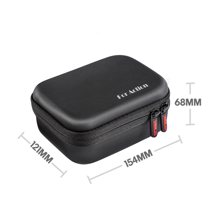 For DJI Osmo Action 4 STARTRC Portable PU Storage Box Case Standard Kit(Black) - free shipping - PMC TechLife - Order now!