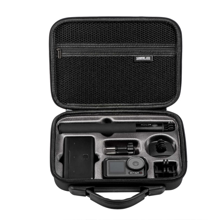 For DJI Osmo Action 4 STARTRC Portable PU Storage Box Case Full Kit(Black) - Case & Bags by STARTRC | Online Shopping South Africa | PMC Jewellery