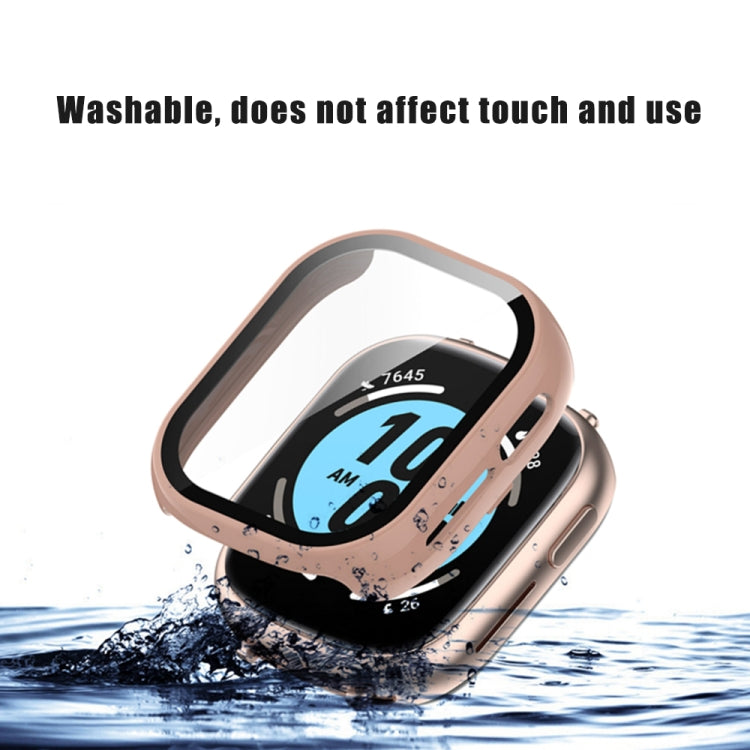 For Honor Watch 4 PC + 9H Tempered Glass Integrated Watch Case(Pink) - Watch Cases by PMC TechLife | Online Shopping South Africa | PMC TechLife | Buy Now Pay Later Mobicred