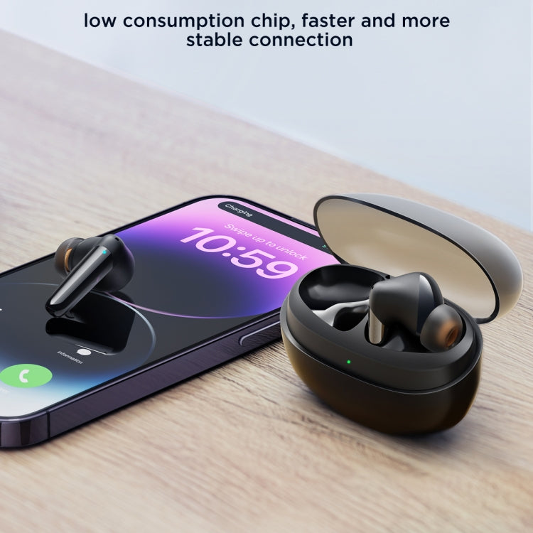 JOYROOM JR-BB1 True Wireless Bluetooth Earphone(Black) - Bluetooth Earphone by JOYROOM | Online Shopping South Africa | PMC Jewellery | Buy Now Pay Later Mobicred