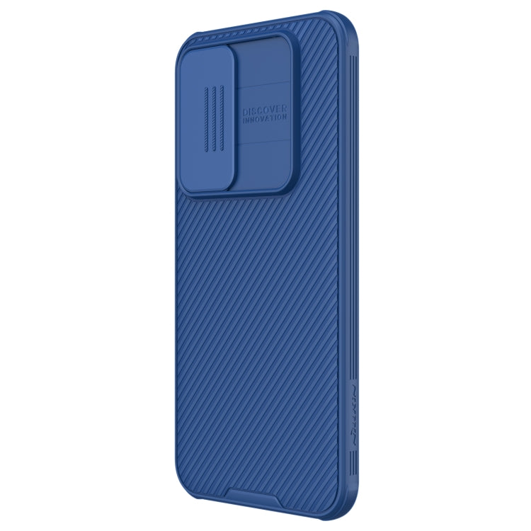 For Samsung Galaxy S23 FE NILLKIN Black Mirror Pro Series Camshield PC Phone Case(Blue) - Galaxy S23 FE 5G Cases by NILLKIN | Online Shopping South Africa | PMC Jewellery