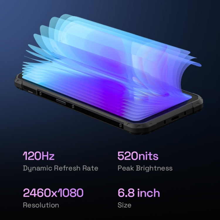 IIIF150 Air1 Ultra,Dual Back Cameras, 8GB+256GB, Face ID Screen Fingerprint Identification, 6.8 inch Android 12.0 MediaTek Helio G99 MT6789 Octa Core, NFC, OTG, Network: 4G(Epic Purple) - Other by IIIF150 | Online Shopping South Africa | PMC Jewellery | Buy Now Pay Later Mobicred