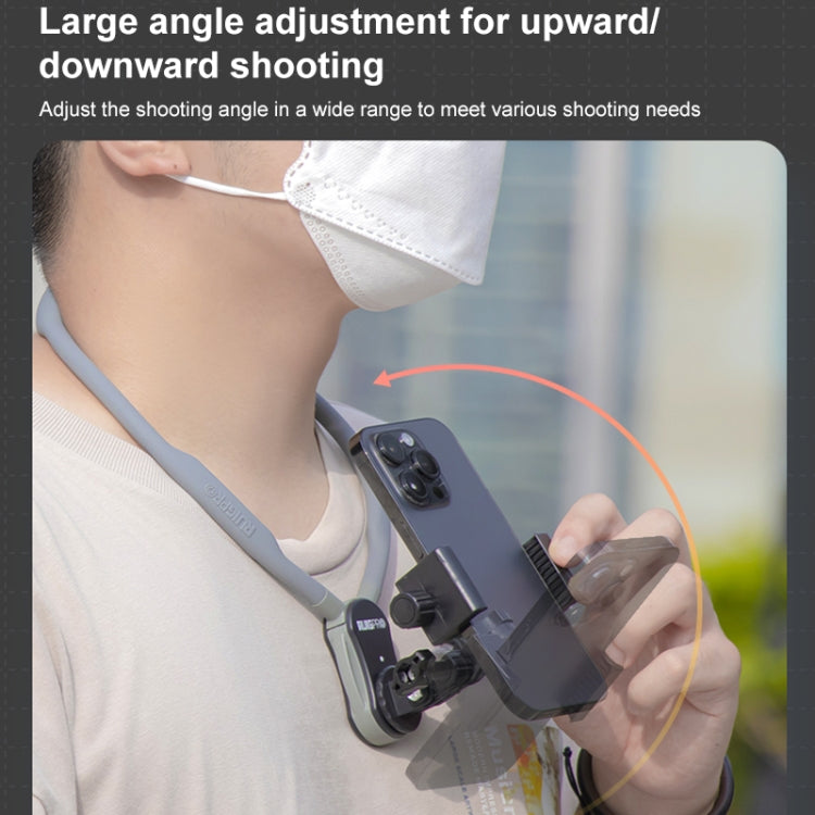 RUIGPRO Lazy Neck Bracket POV View Mount With Phone Clamp & Adapter - Holder by RUIGPRO | Online Shopping South Africa | PMC Jewellery