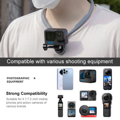 RUIGPRO Lazy Neck Bracket POV View Mount With Phone Clamp & Adapter - Holder by RUIGPRO | Online Shopping South Africa | PMC Jewellery