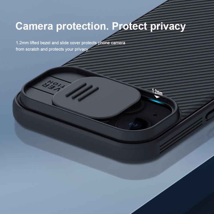 For iPhone 15 Plus NILLKIN CamShield Pro PC Phone Case(Green) - free shipping - PMC TechLife - Order now!