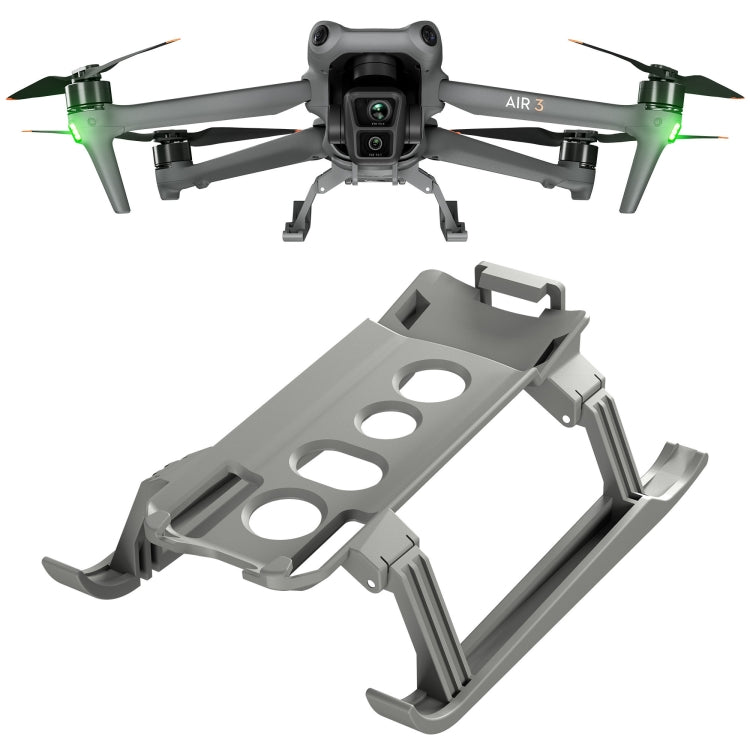 For DJI Air 3 STARTRC Folding Anti-fall Anti-dirt Heightened Landing Gear Training Rack(Grey) - Holder Series by STARTRC | Online Shopping South Africa | PMC Jewellery