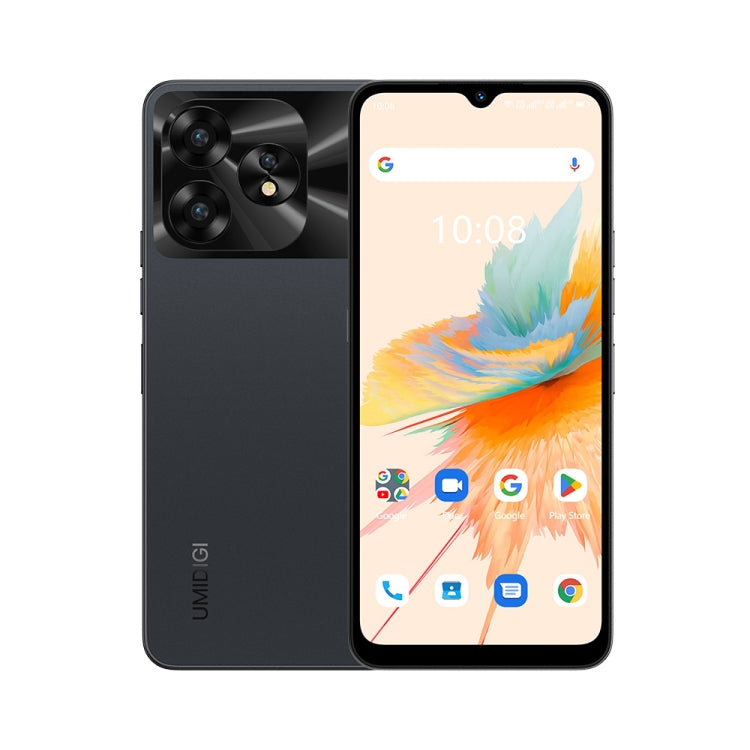 [HK Warehouse] UMIDIGI A15, 8GB+256GB, Face ID & Side Fingerprint Identification, 6.7 inch Android 13 Unisoc T616 Octa Core, Network: 4G, NFC, OTG(Graphite Black) - UMIDIGI by UMIDIGI | Online Shopping South Africa | PMC Jewellery