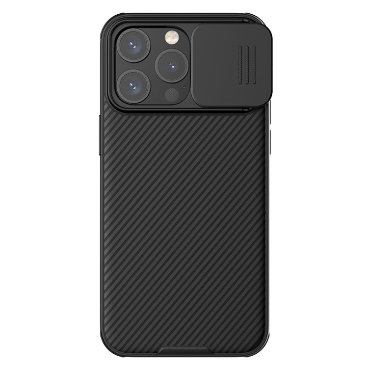 For iPhone 15 Pro NILLKIN CamShield Pro PC Phone Case(Black) - iPhone 15 Pro Cases by NILLKIN | Online Shopping South Africa | PMC Jewellery