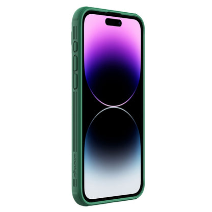 For iPhone 15 Pro NILLKIN CamShield Pro PC Phone Case(Green) - iPhone 15 Pro Cases by NILLKIN | Online Shopping South Africa | PMC Jewellery