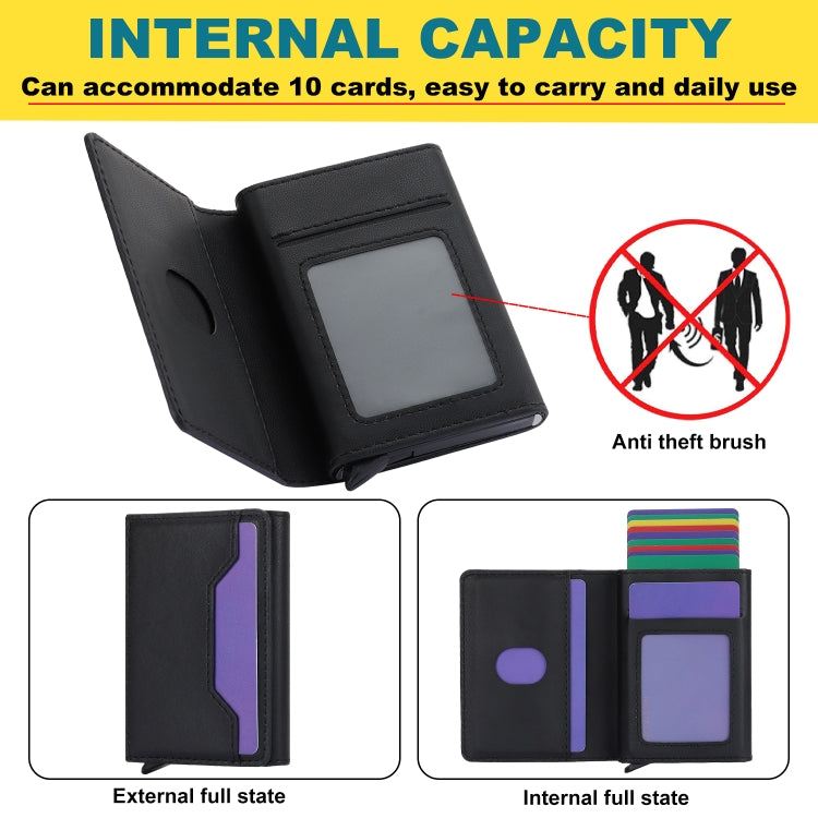 Anti Theft Brush Card Bag, Size:10x6x3cm(Black) - free shipping - PMC TechLife - Order now!
