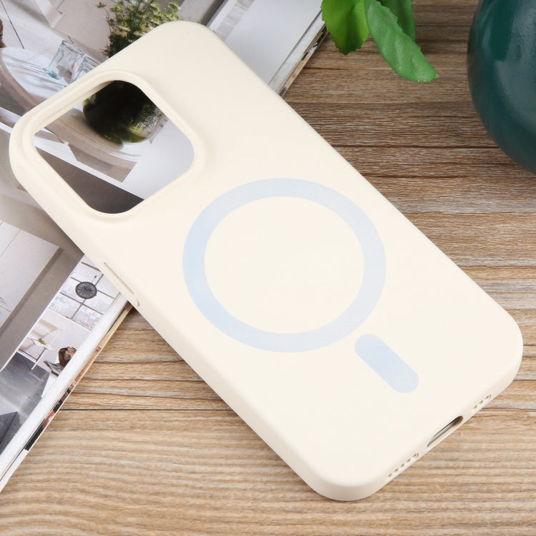 For iPhone 11 Pro MagSafe Liquid Silicone Phone Case(White) - free shipping - PMC TechLife - Order now!