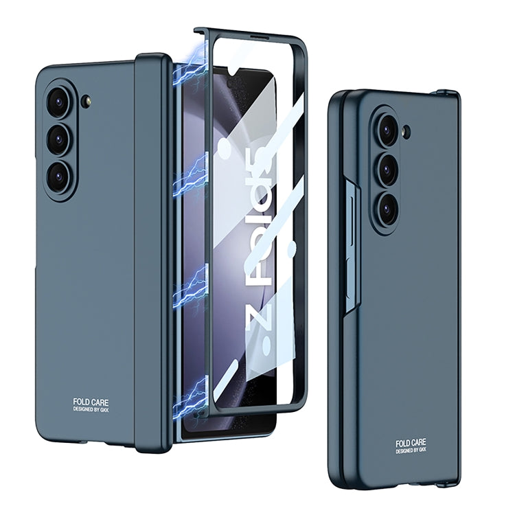 For Samsung Galaxy Z Fold5 GKK Integrated Magnetic Folding Hinge All-inclusive Phone Case(Green) - Galaxy Z Fold5 Cases by GKK | Online Shopping South Africa | PMC TechLife | Buy Now Pay Later Mobicred