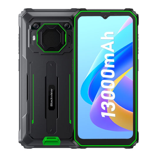 [HK Warehouse] Blackview BV6200 Pro, 6GB+128GB, IP68/IP69K/MIL-STD-810H, 6.56 inch Android 13 MediaTek Helio P35 Octa Core, Network: 4G, OTG(Green) - Blackview by Blackview | Online Shopping South Africa | PMC Jewellery