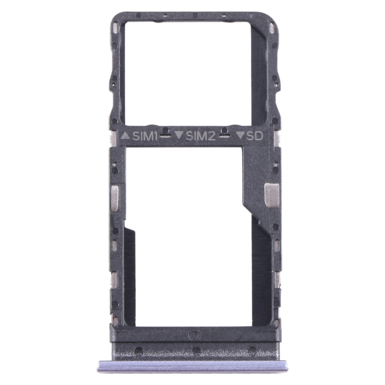 For TCL 40 R Original SIM + Micro SD Card Tray(Purple) - For TCL by PMC TechLife | Online Shopping South Africa | PMC TechLife