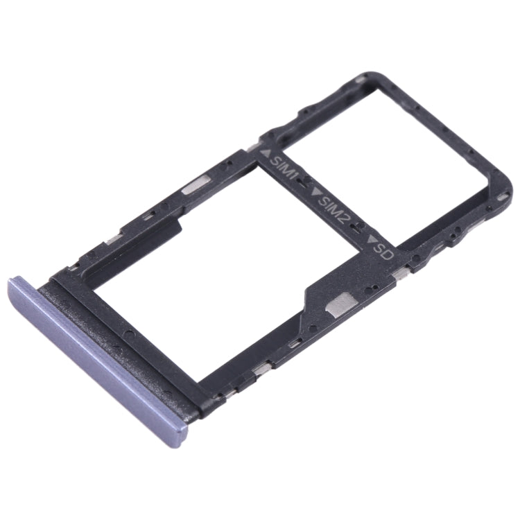 For TCL 40 R Original SIM + Micro SD Card Tray(Purple) - For TCL by PMC TechLife | Online Shopping South Africa | PMC TechLife