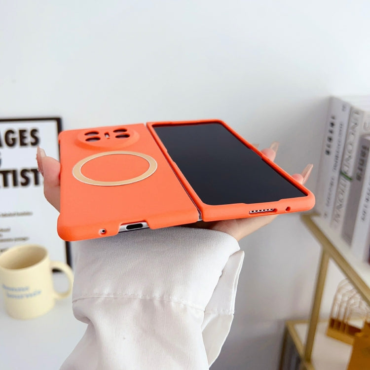 For Huawei Mate X3 Skin Feel PC MagSafe Phone Case(Orange) - free shipping - PMC TechLife - Order now!