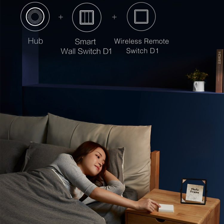 Original Xiaomi Youpin Aqara Smart Wall Switch D1, Zero FireWire Three Button Version - free shipping - PMC TechLife - Order now!