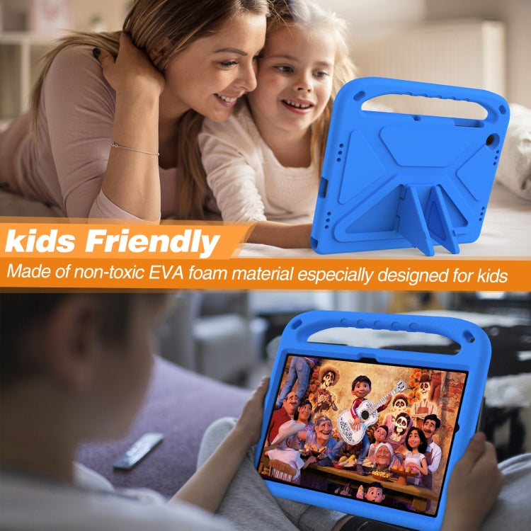 For Samsung Galaxy Tab A9+ Handle EVA Shockproof Tablet Case with Holder(Blue) - Galaxy Tab A9+ by PMC TechLife | Online Shopping South Africa | PMC TechLife | Buy Now Pay Later Mobicred