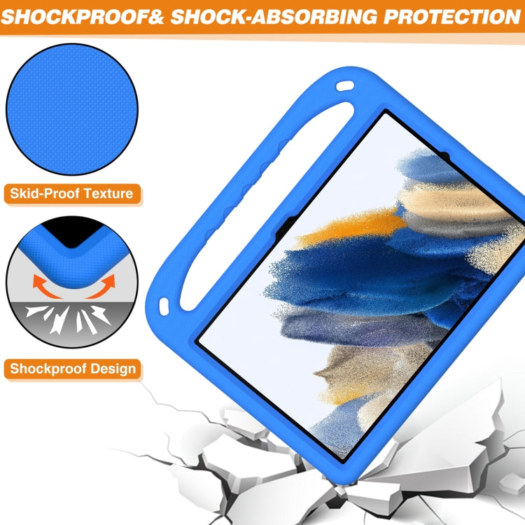 For Samsung Galaxy Tab A9+ Handle EVA Shockproof Tablet Case with Holder(Blue) - Galaxy Tab A9+ by PMC TechLife | Online Shopping South Africa | PMC TechLife | Buy Now Pay Later Mobicred