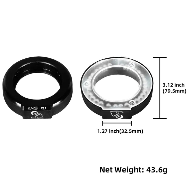 Kaisi RL1 28 Lamp Beads USB Interface Adjustable Brightness Microscope LED Ring Light - free shipping - PMC TechLife - Order now!